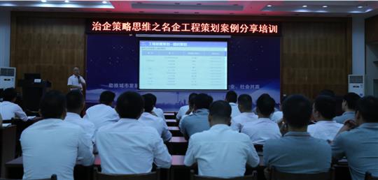 集团培训中心成功举办治企策略思维之名企球王会电竞官方官网,球王会（中国）
策划案例分享培训